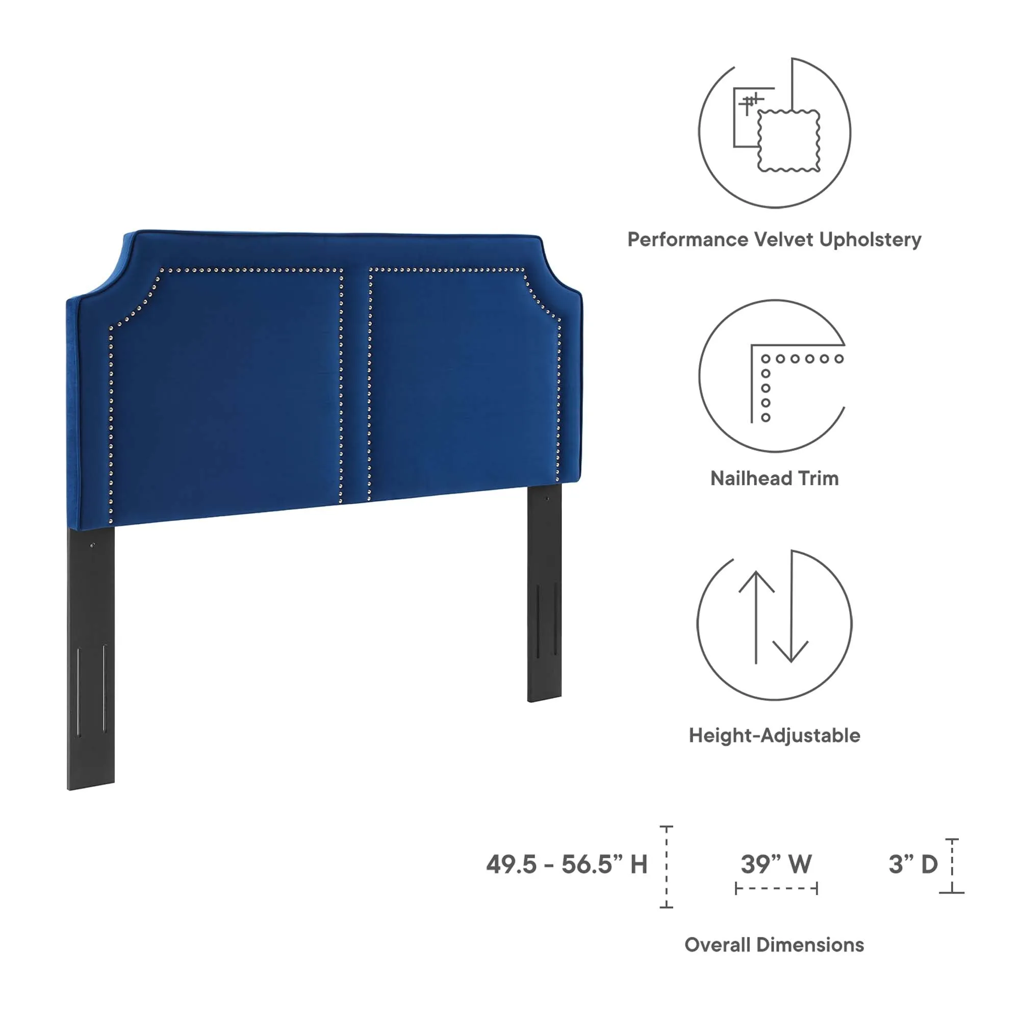 Cynthia Performance Velvet Headboard by Modway