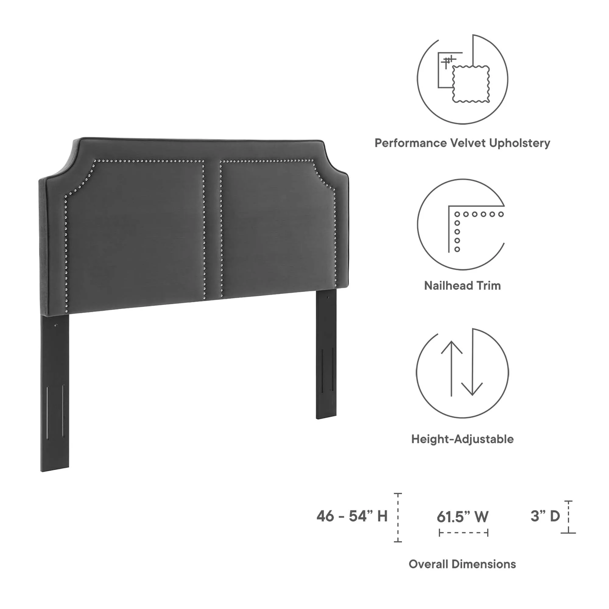 Cynthia Performance Velvet Headboard by Modway