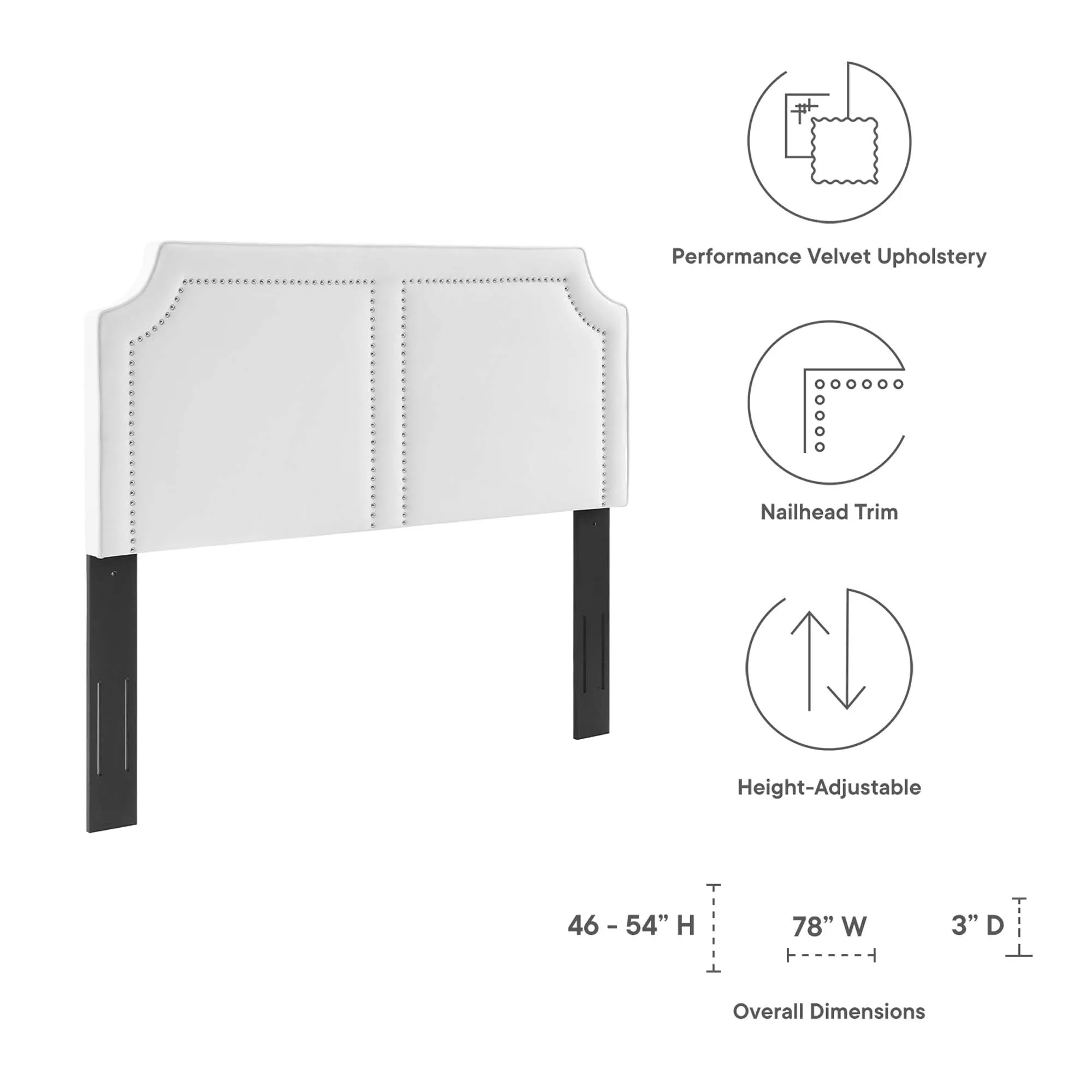 Cynthia Performance Velvet Headboard by Modway