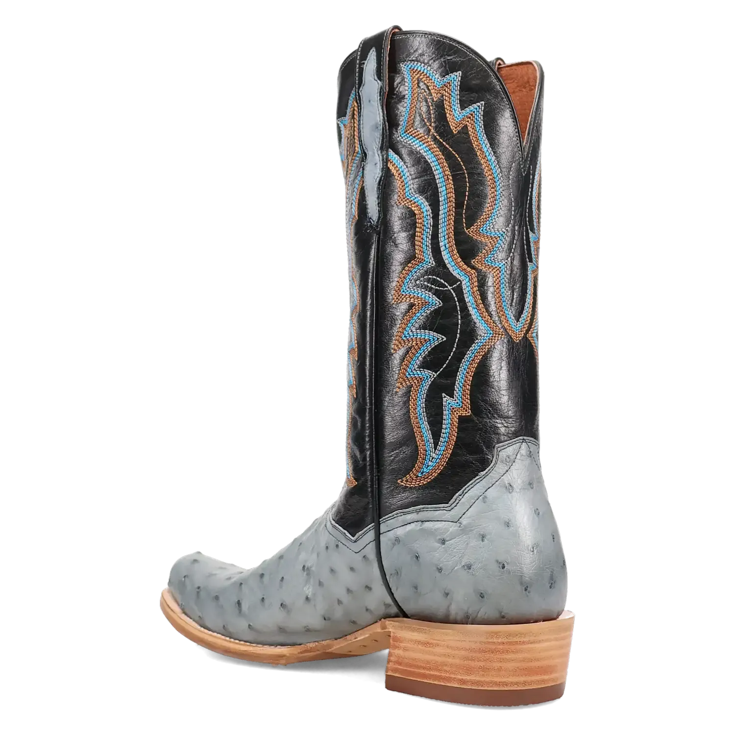 Dan Post Brady - Men's Full Quill Ostrich Leather Cowboy Boots