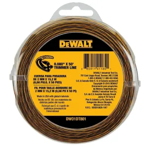 DEWALT DWO1DT801-String Trimmer Line, 50-Feet By 0.080-Inch