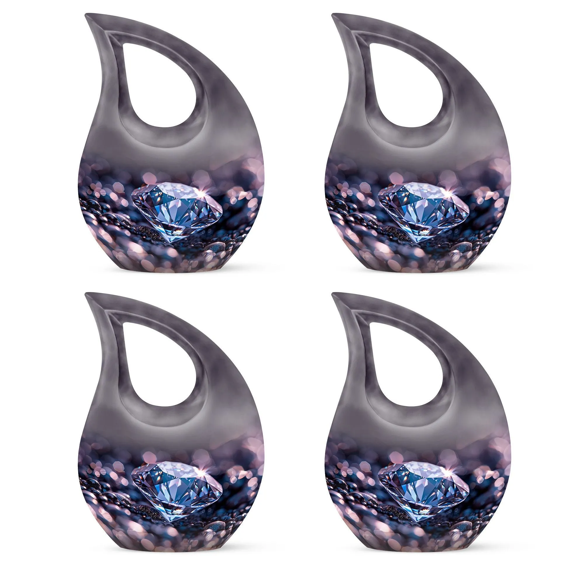 Diamond Radiance - Memorial Urn for Cherished Memories