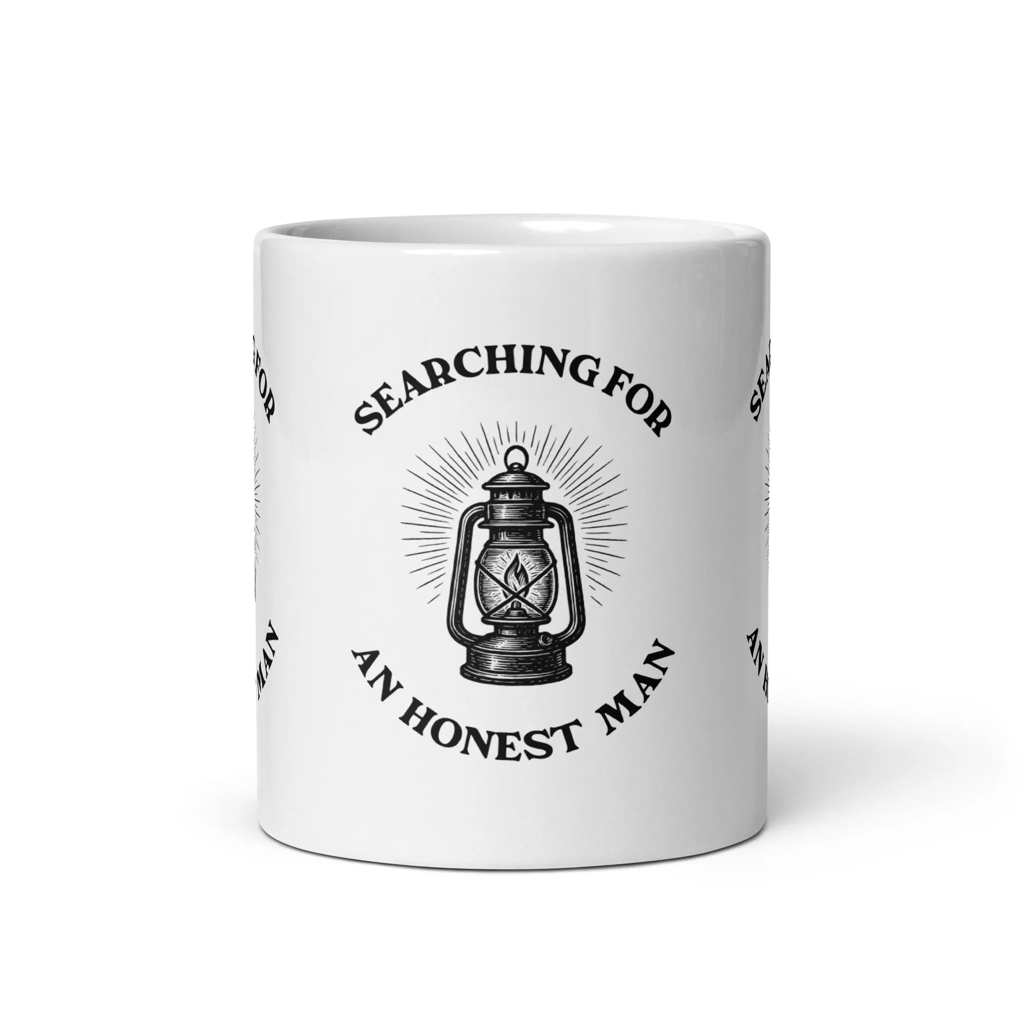 Diogenes' Lantern - Searching for an honest man - Mug