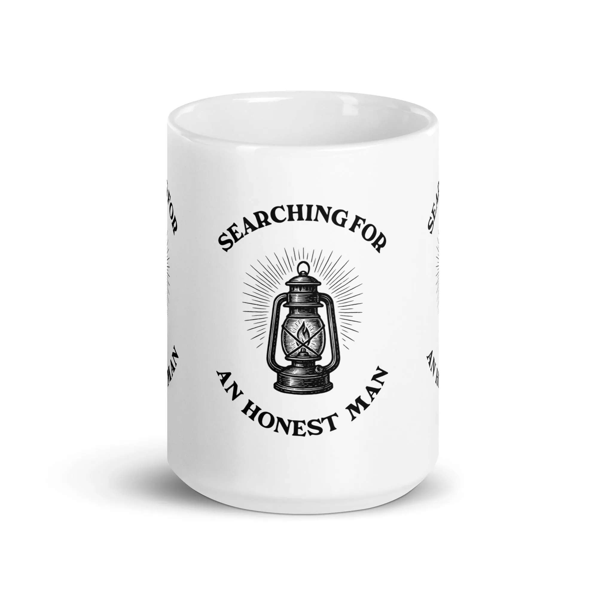 Diogenes' Lantern - Searching for an honest man - Mug