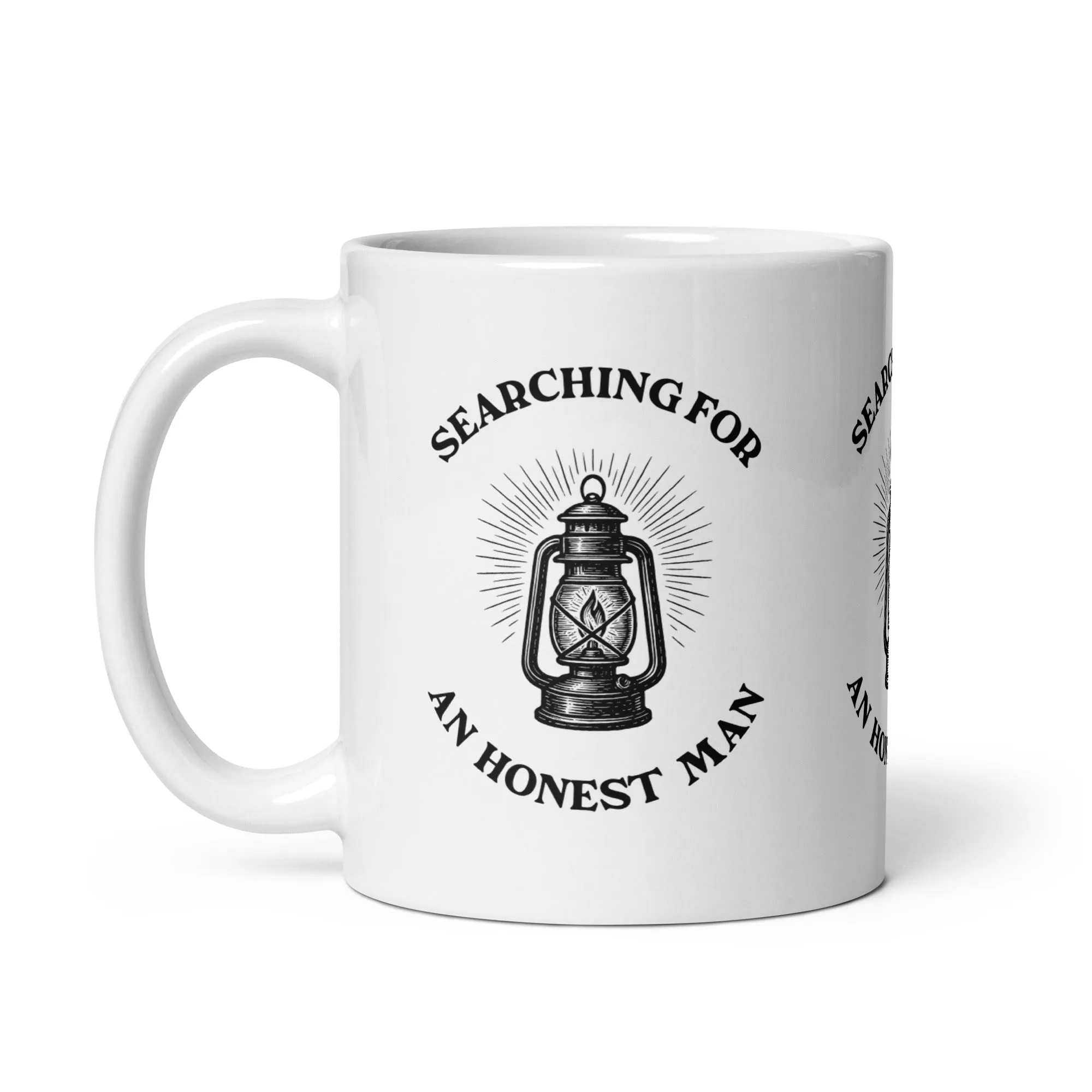 Diogenes' Lantern - Searching for an honest man - Mug