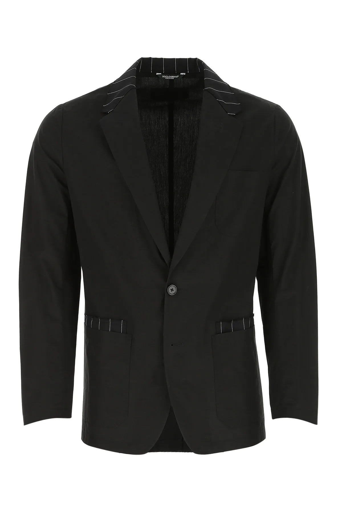 Dolce & Gabbana Pinstripe Detailed Blazer