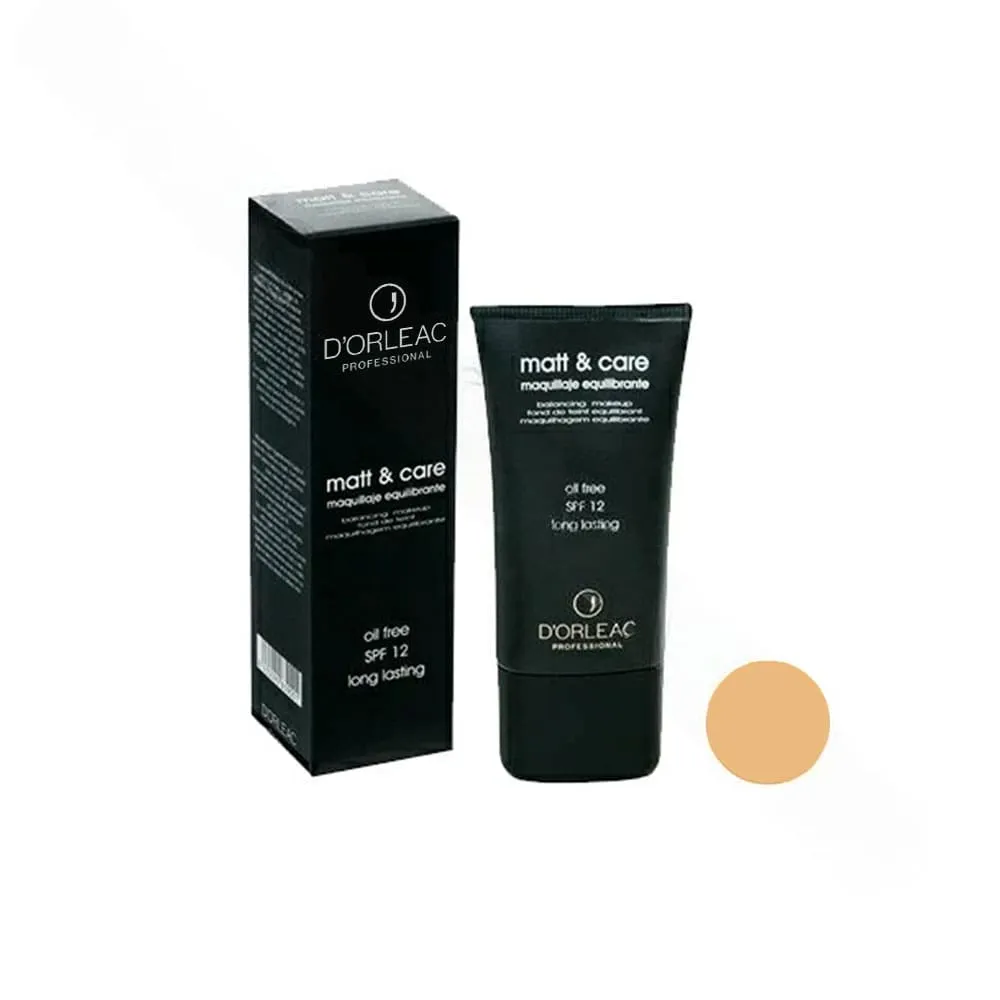 D'Orleac Matt & Care Balancing Makeup SPF12 No 02 30ml