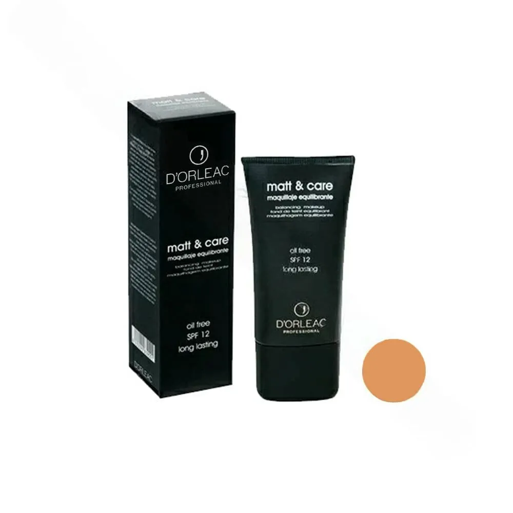 D'Orleac Matt & Care Balancing Makeup SPF12 No 04 30ml