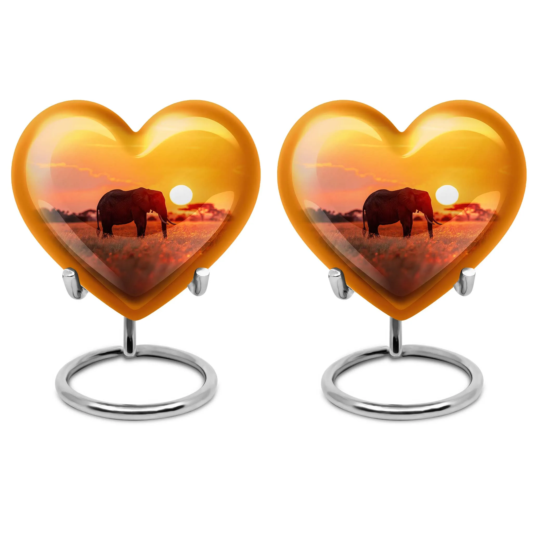 Elephant Urn Serenity: Substantial Offering for Male Cremation