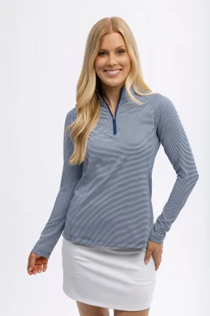 Ellie Stripe Quarter-Zip