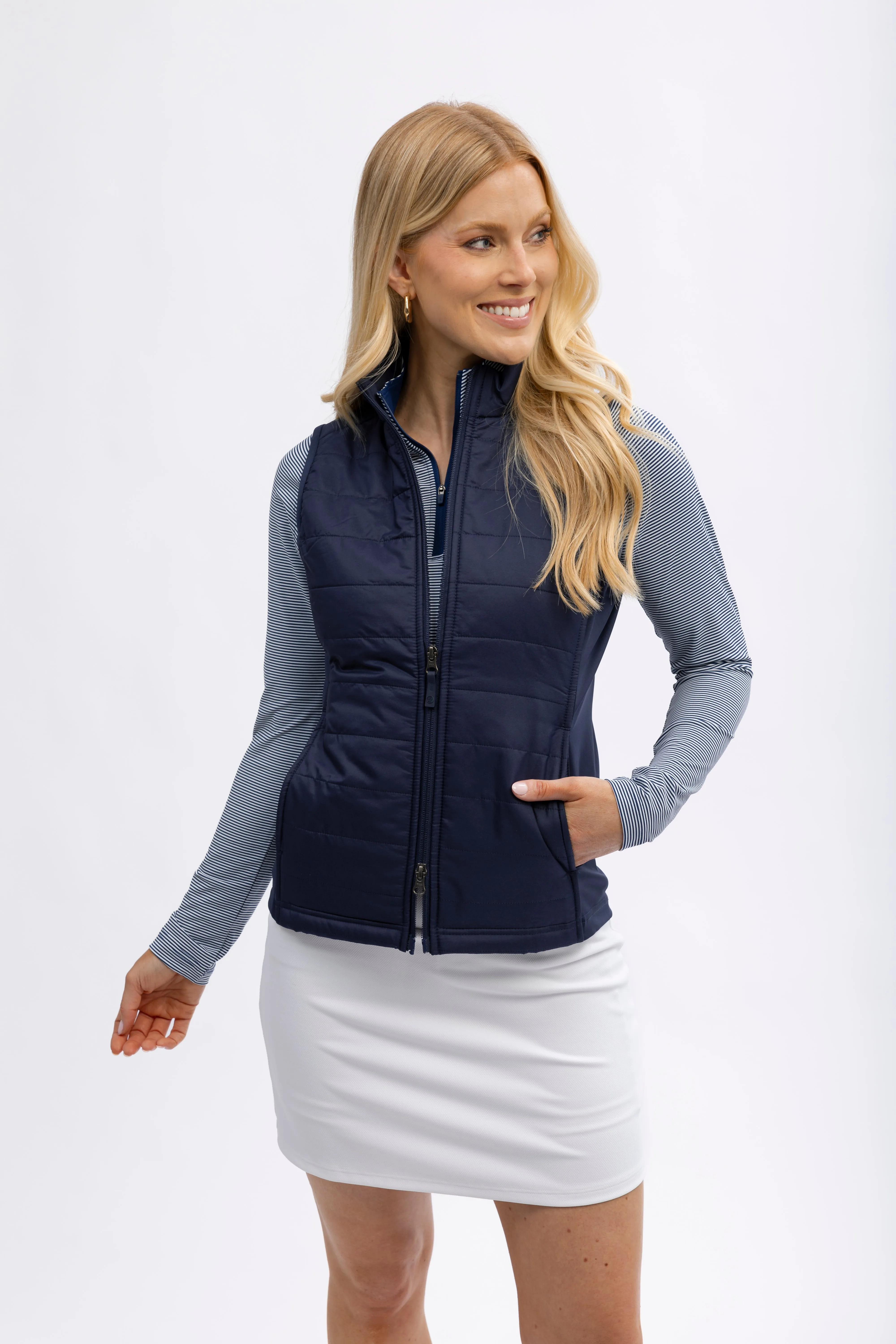 Ellie Stripe Quarter-Zip