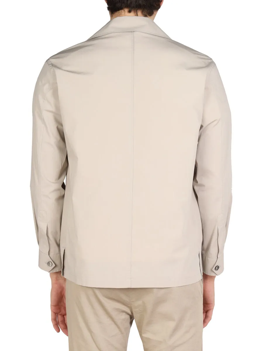 Ermenegildo Zegna Pocket Detailed Buttoned Overshirt