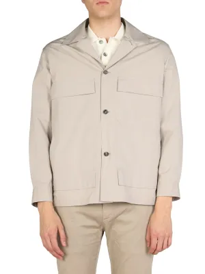 Ermenegildo Zegna Pocket Detailed Buttoned Overshirt