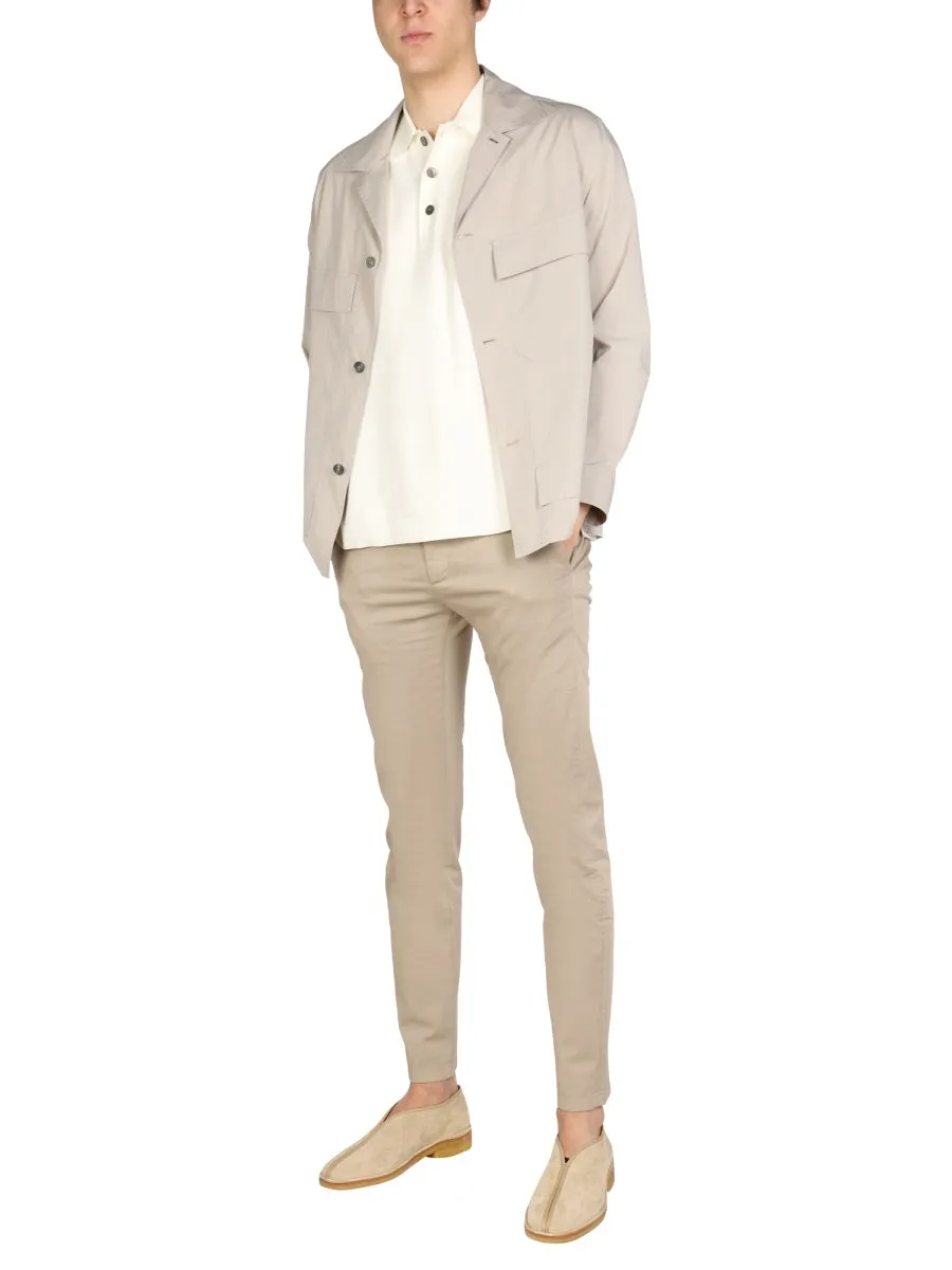 Ermenegildo Zegna Pocket Detailed Buttoned Overshirt