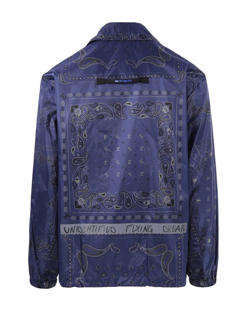 Etro Logo Detailed Paisley Print Jacket