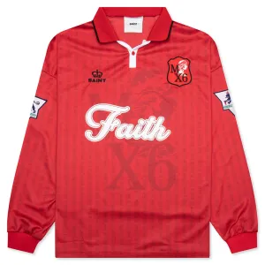 Faith Soccer Shirt - Red
