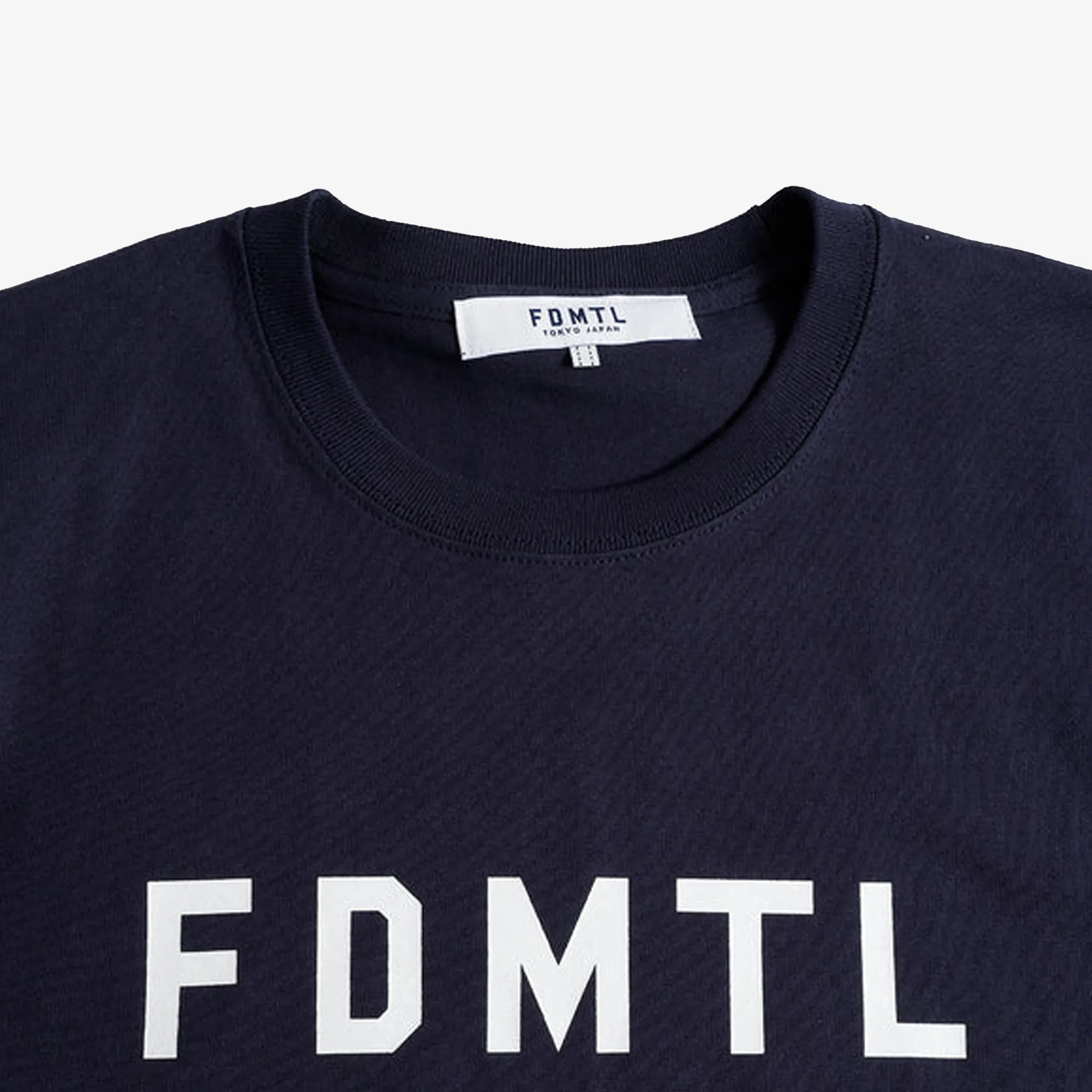 FDMTL | FDMTL LOGO TEE { NAVY