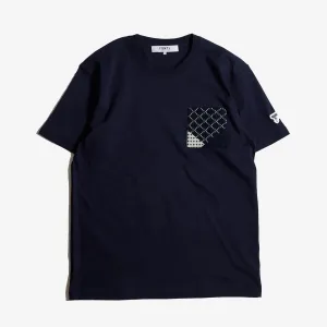 FDMTL | ORIGAMI TEE { NAVY