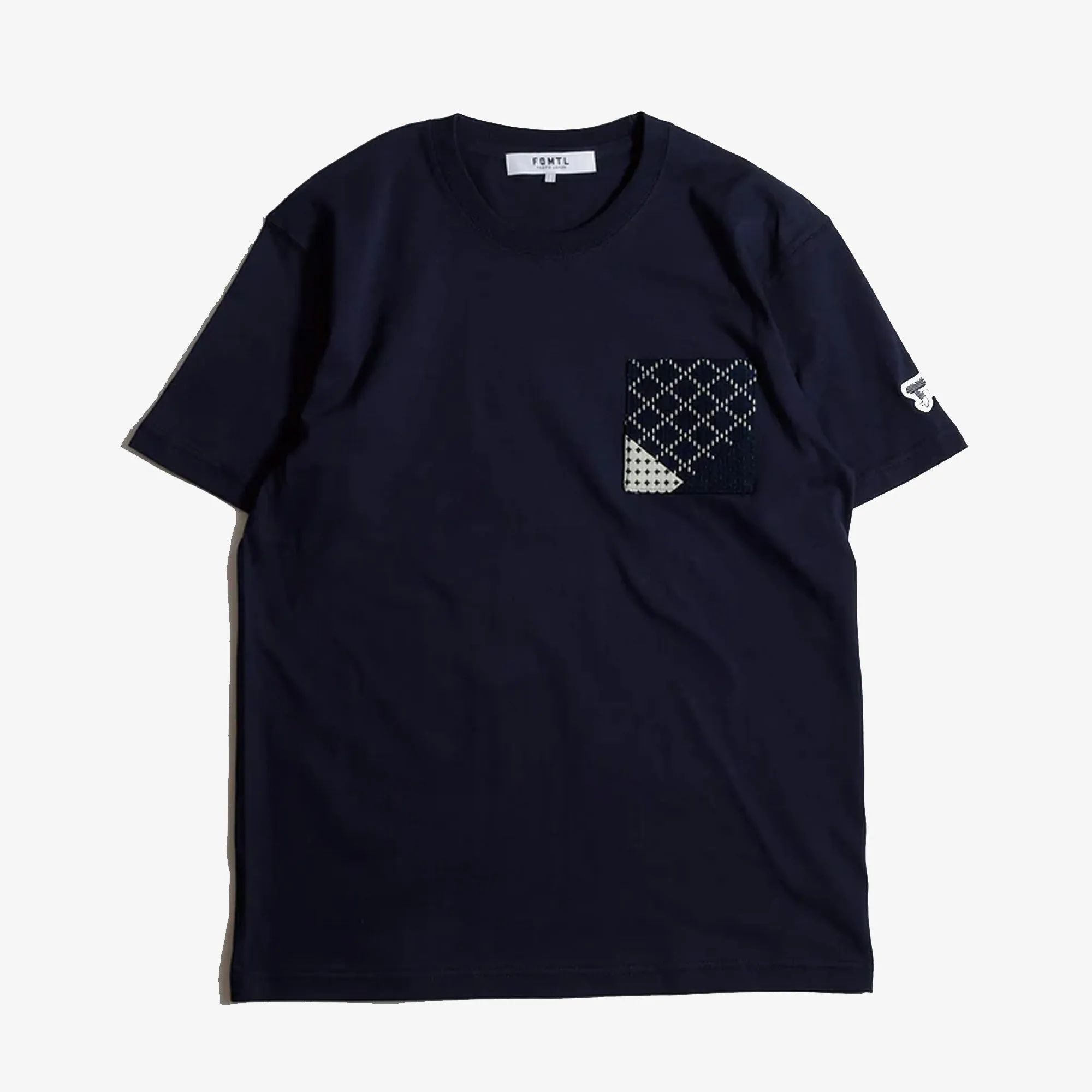 FDMTL | ORIGAMI TEE { NAVY
