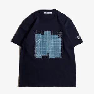 FDMTL | PATCHWORK TEE { NAVY