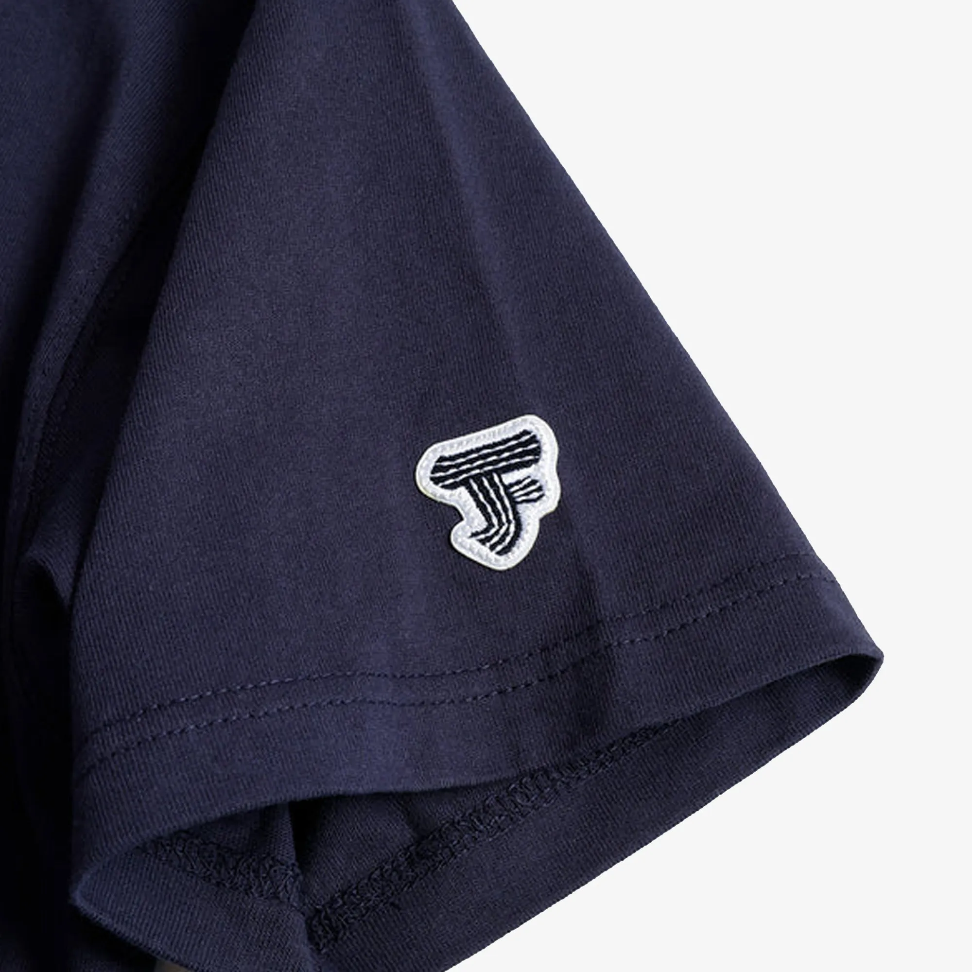 FDMTL | PATCHWORK TEE { NAVY