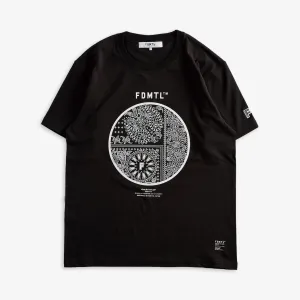 FDMTL | PRINTED PAISLEY TEE SUMI  { BLACK