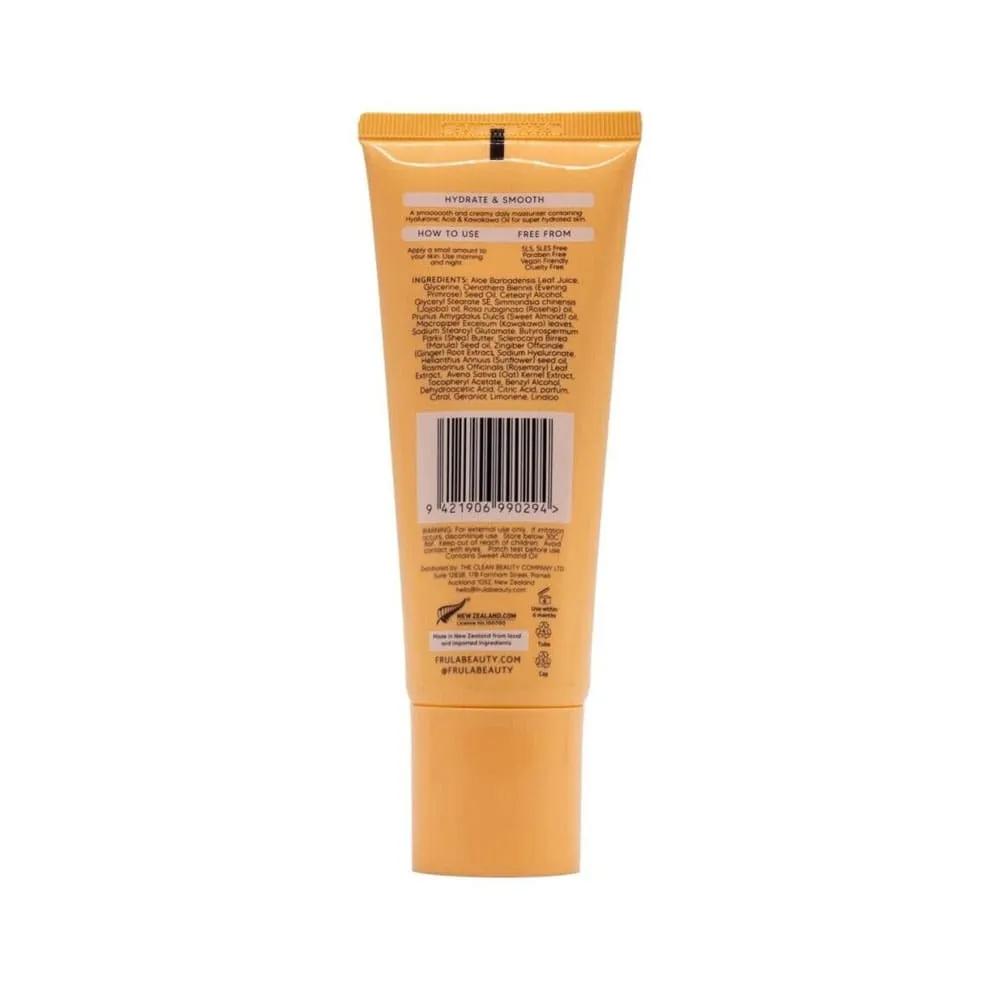 Frula Skin Face Moisturiser Super Hydrating Hyaluronic Acid And Marula Oil 100ml