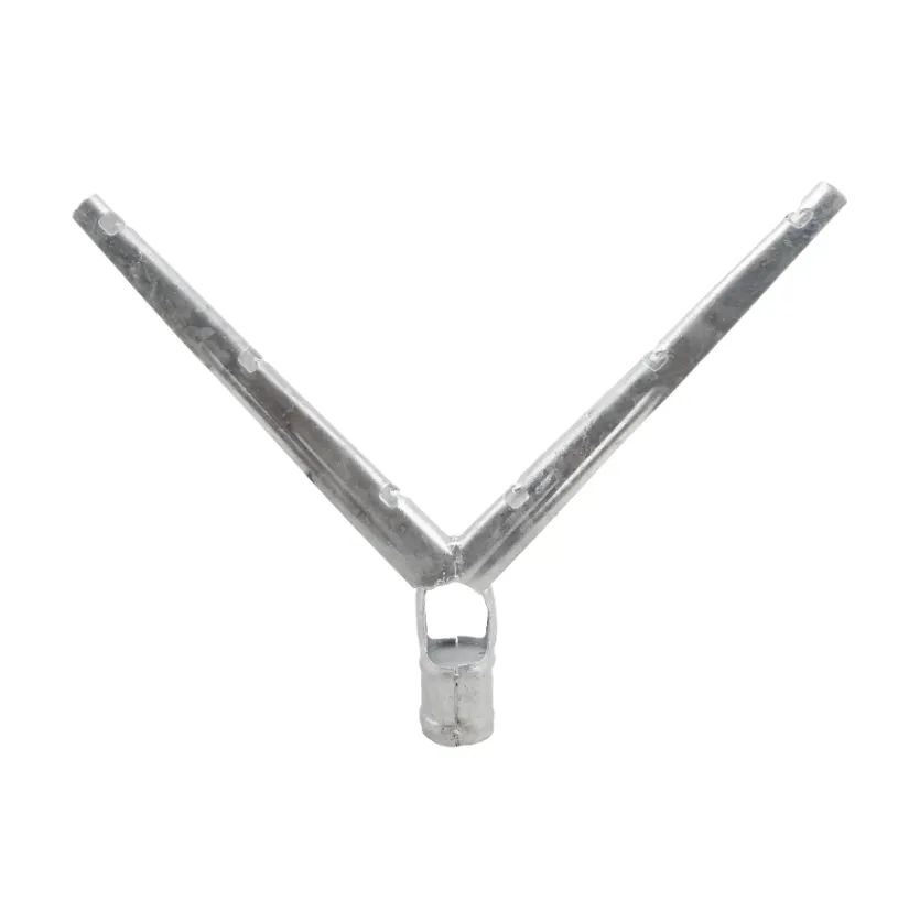 Galvanized Barbed Wire Line Arm