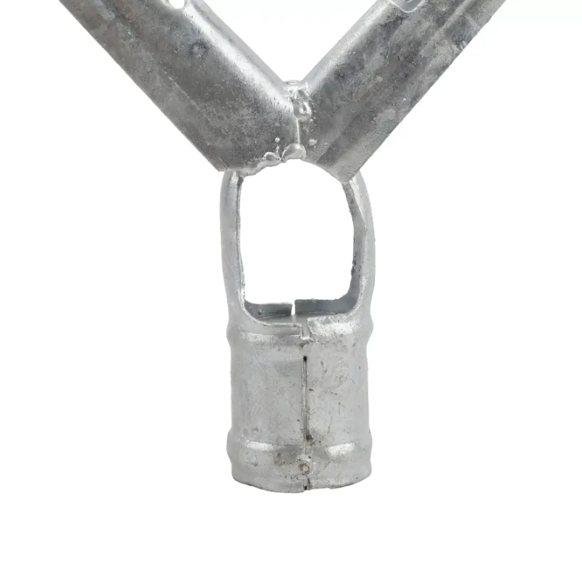 Galvanized Barbed Wire Line Arm