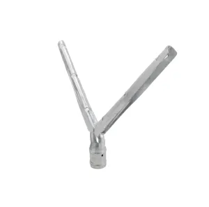 Galvanized Barbed Wire Line Arm
