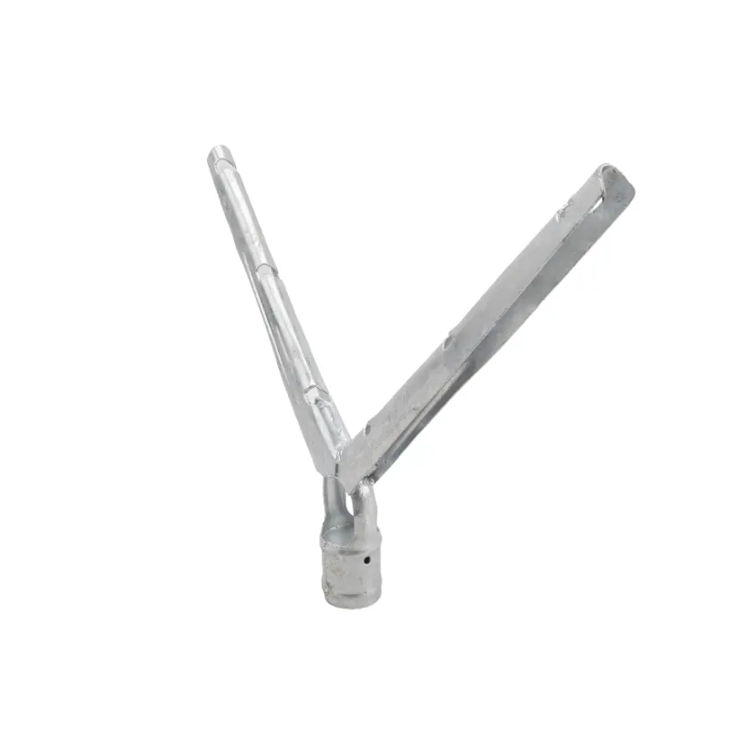Galvanized Barbed Wire Line Arm