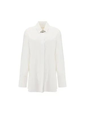 Givenchy Chain Detailed Buttoned Shirt