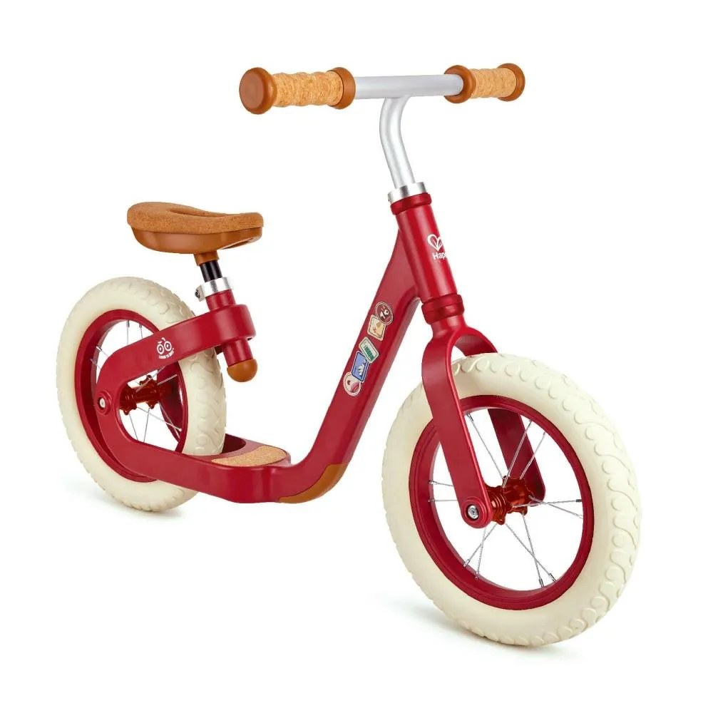 Hape Get Up & Go: Learn to Ride Balance Bike, Red, Ages 3 