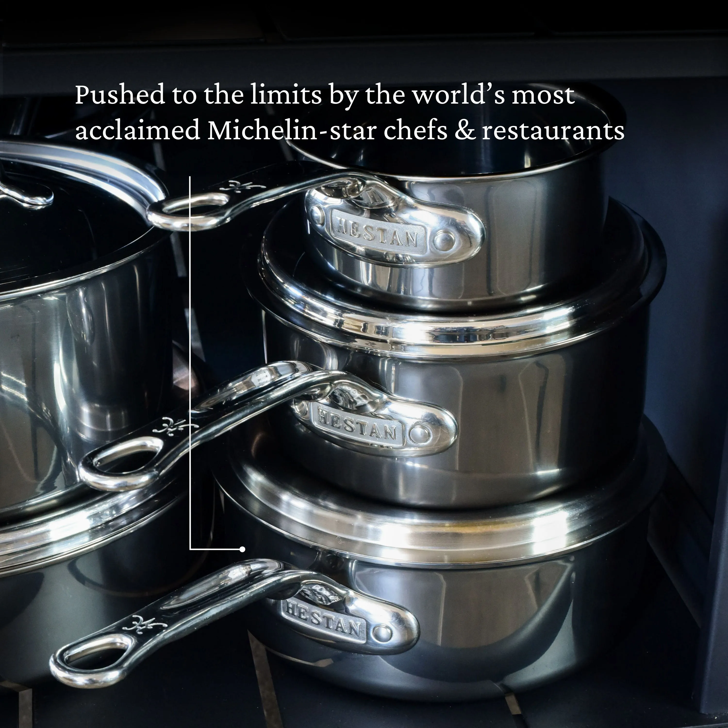 Hestan Nanobond Covered Saucepan