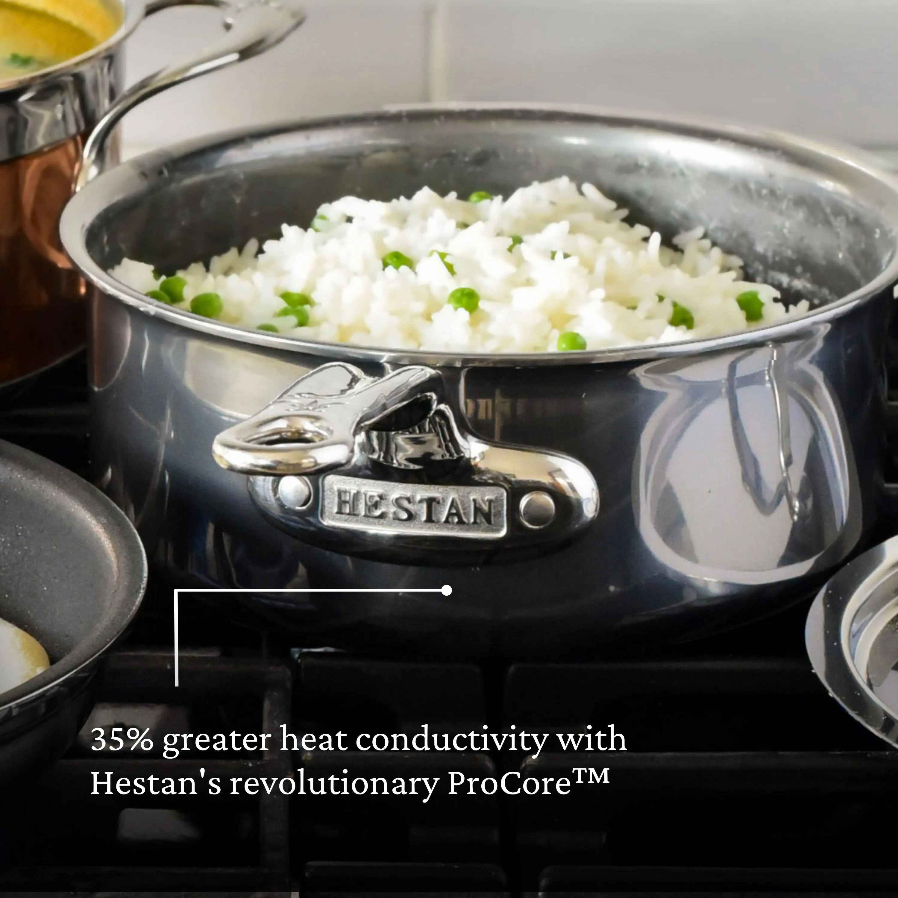 Hestan Nanobond Covered Saucepan