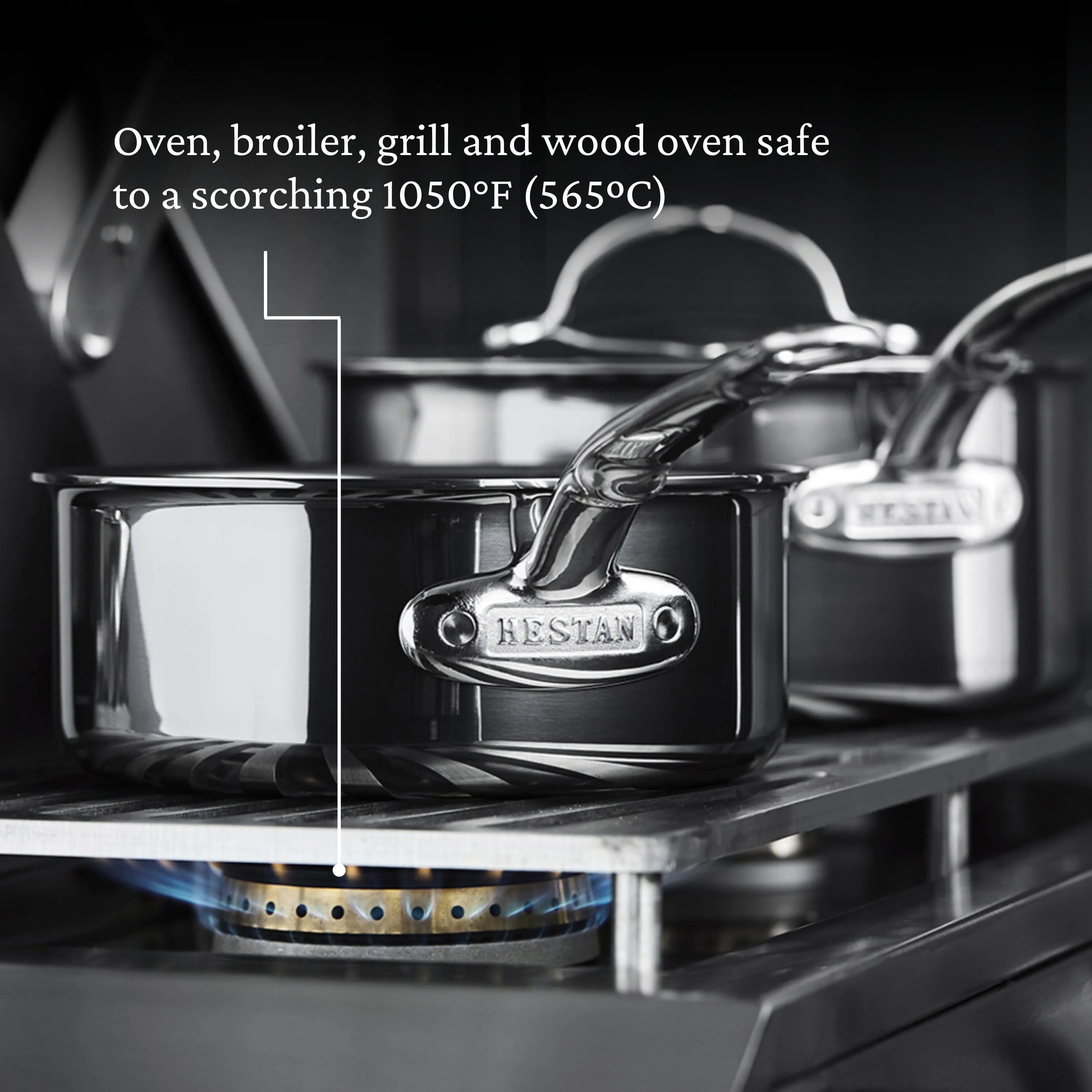 Hestan Nanobond Covered Saucepan