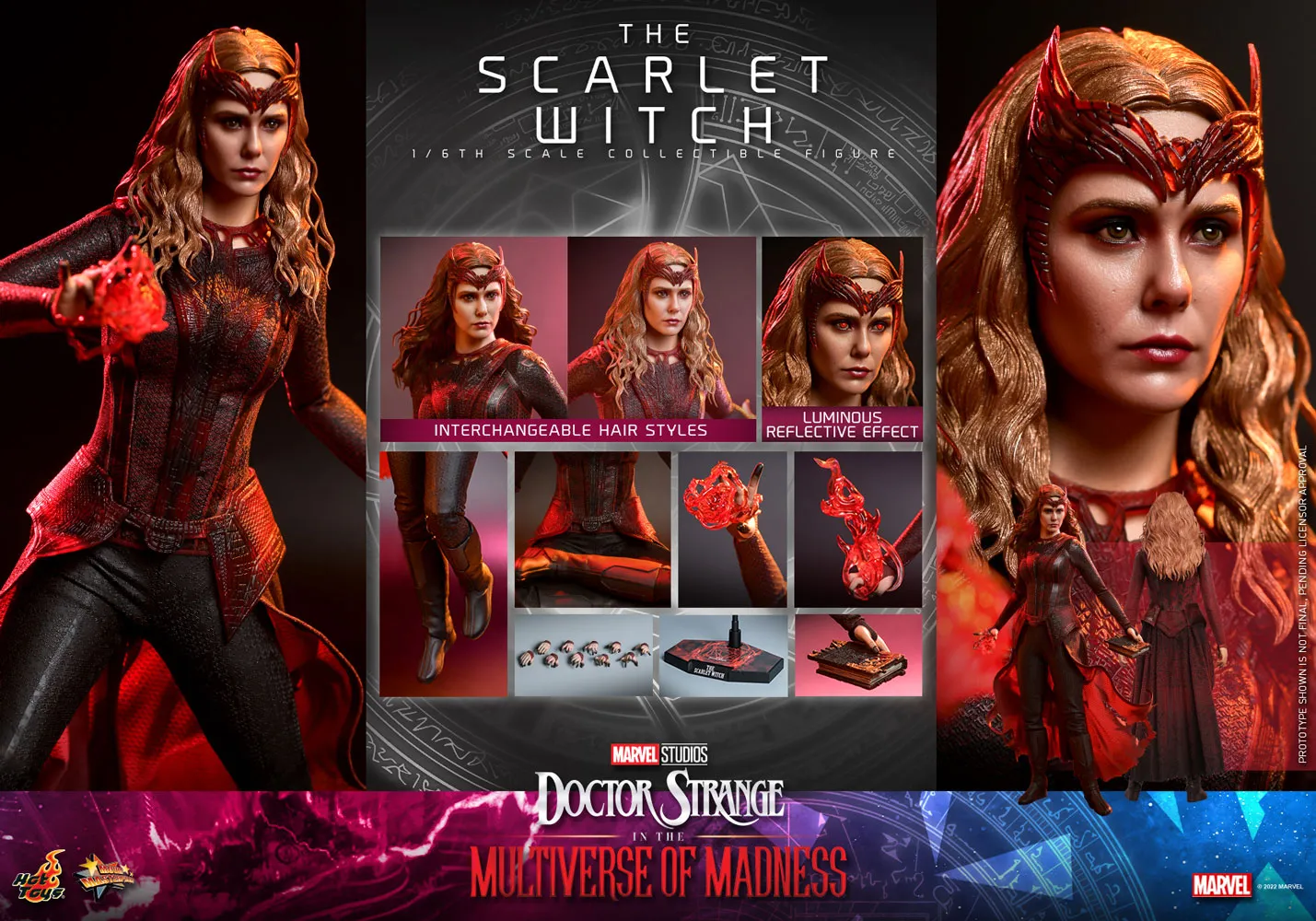Hot Toys - 1/6 Scale Figure - The Scarlet Witch - Doctor Strange in the Multiverse of Madness