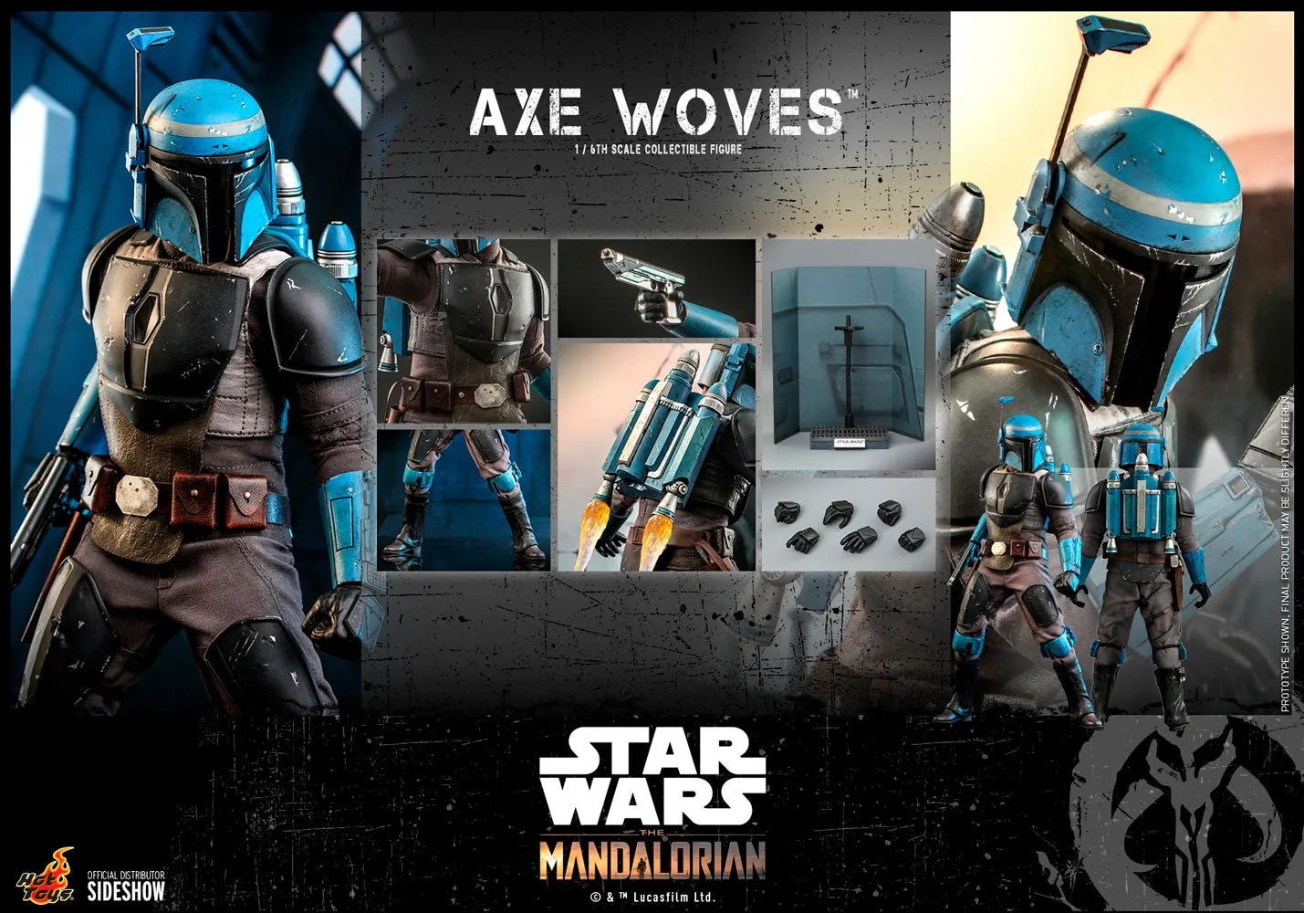 Hot Toys 1/6 Scale Television Masterpiece Series  - Axe Woves (The Mandalorian)
