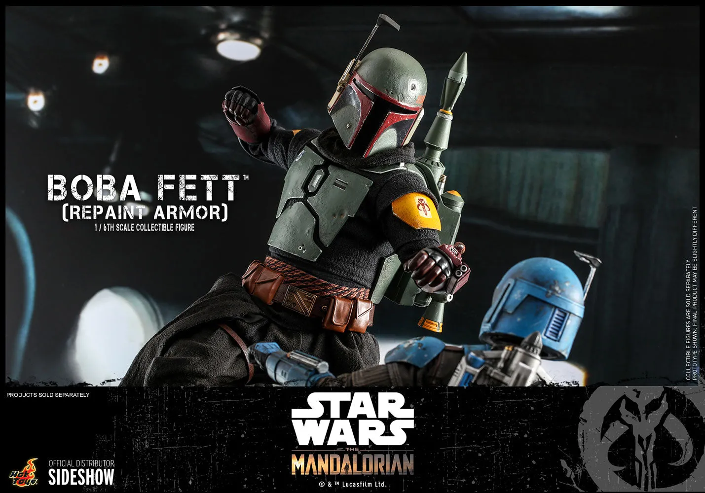 Hot Toys 1/6 Scale Television Masterpiece Series  - The Mandalorian - Boba Fett (Repaint Armor)