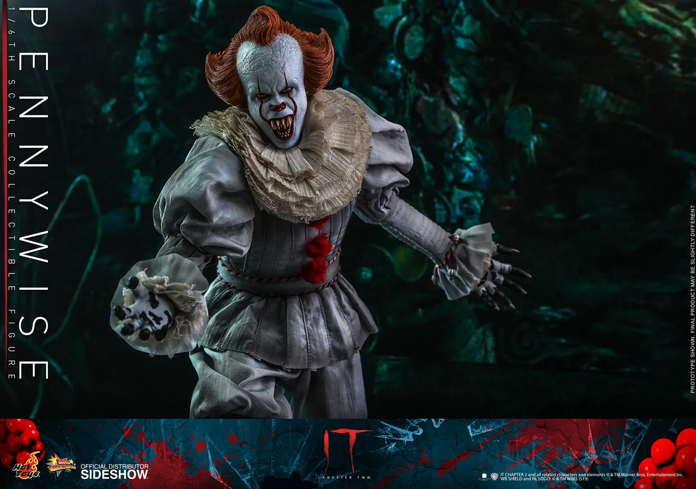 Hot Toys Movie Masterpiece 1/6 Scale Figure - IT Chapter Two - Pennywise