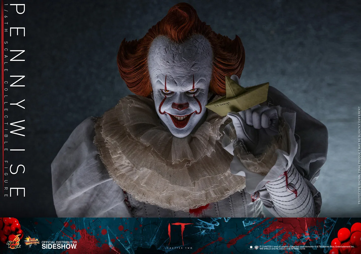 Hot Toys Movie Masterpiece 1/6 Scale Figure - IT Chapter Two - Pennywise