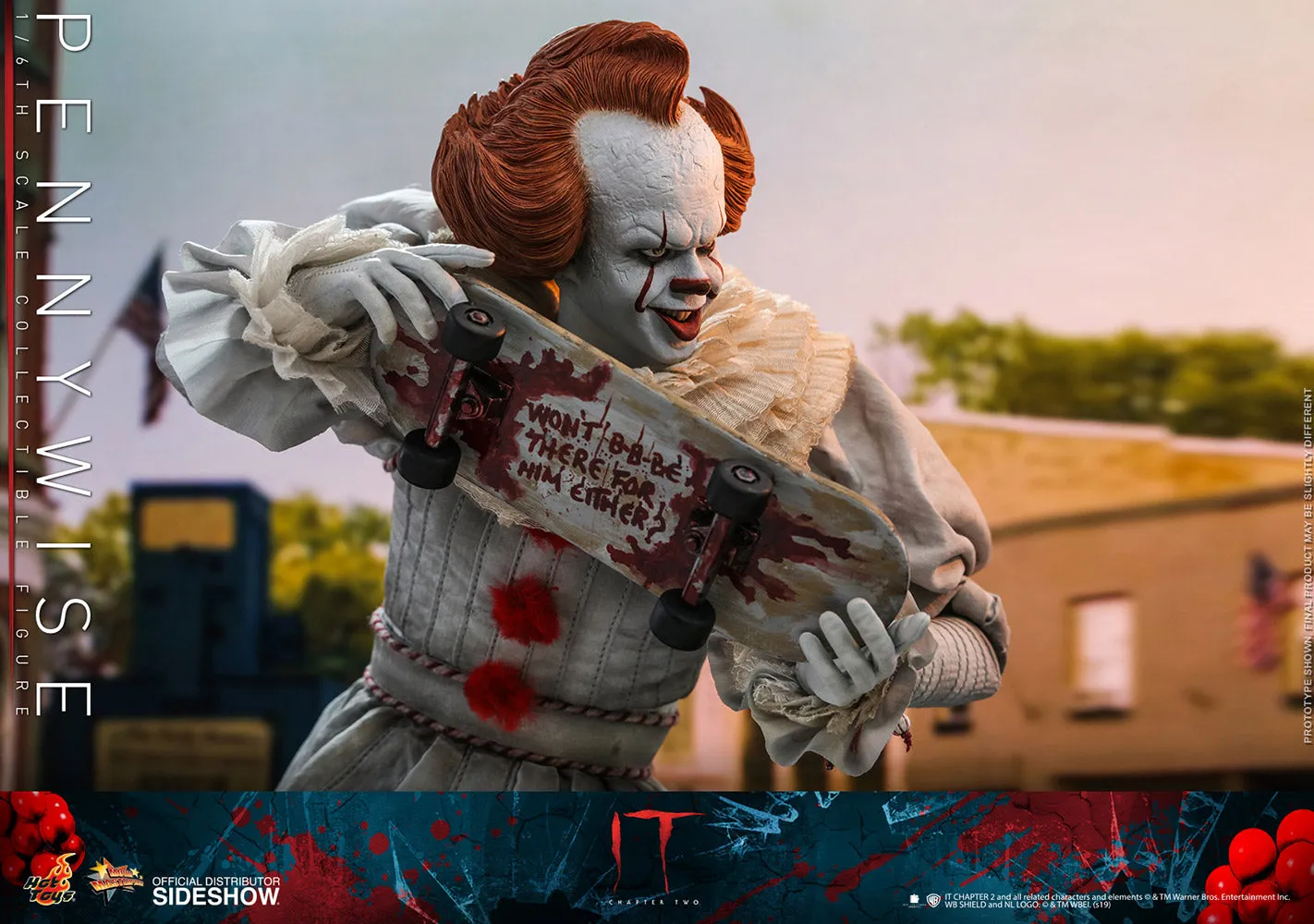 Hot Toys Movie Masterpiece 1/6 Scale Figure - IT Chapter Two - Pennywise