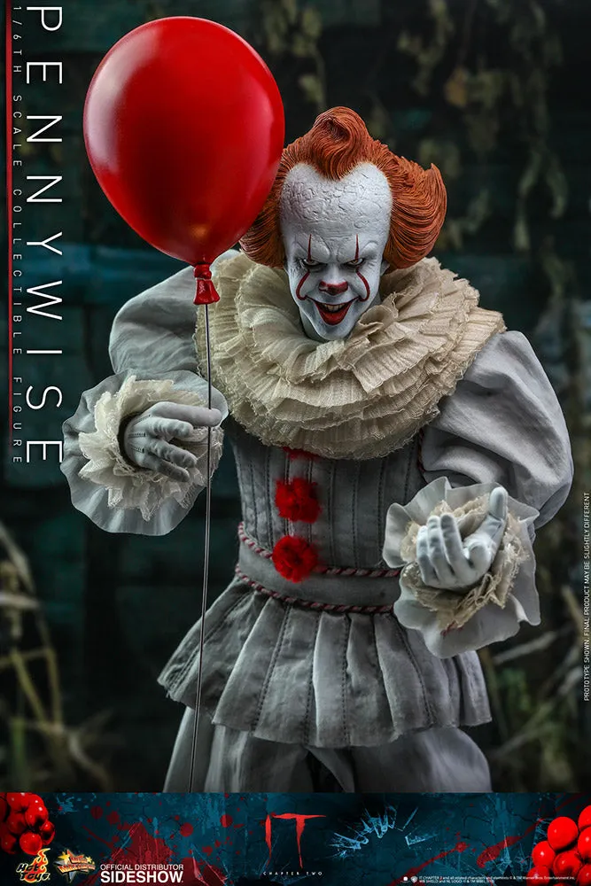 Hot Toys Movie Masterpiece 1/6 Scale Figure - IT Chapter Two - Pennywise