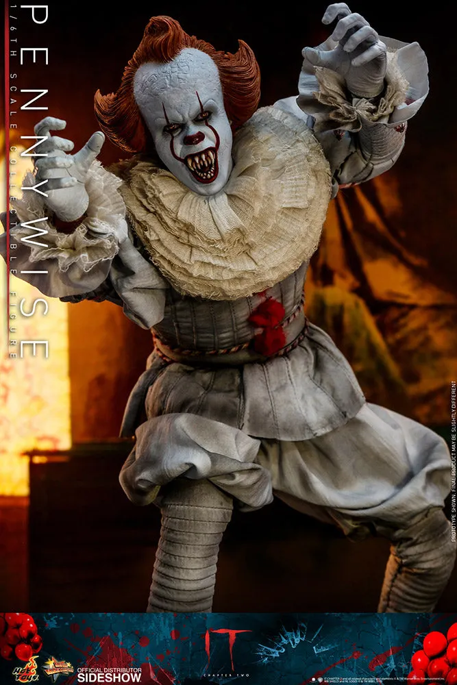 Hot Toys Movie Masterpiece 1/6 Scale Figure - IT Chapter Two - Pennywise