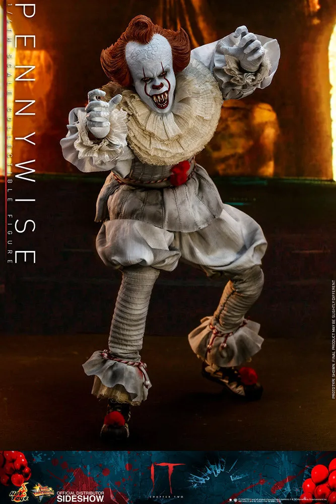 Hot Toys Movie Masterpiece 1/6 Scale Figure - IT Chapter Two - Pennywise