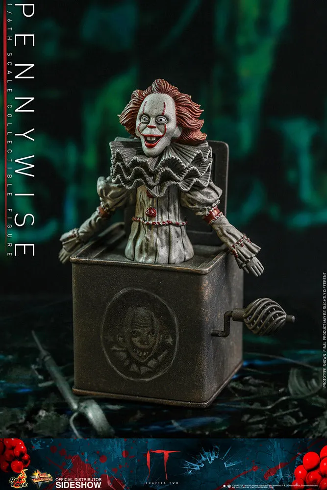 Hot Toys Movie Masterpiece 1/6 Scale Figure - IT Chapter Two - Pennywise