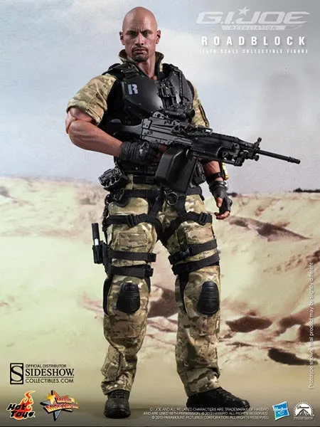 Hot Toys Roadblock GI Joe Retaliation 12 Inch 1/6 Scale Action Figure MMS199