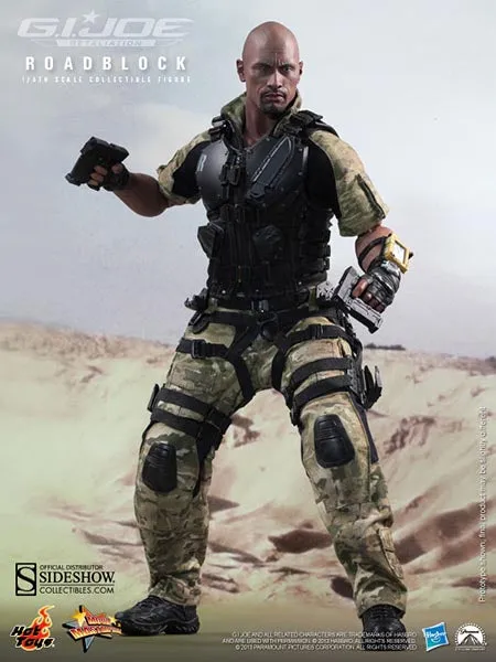 Hot Toys Roadblock GI Joe Retaliation 12 Inch 1/6 Scale Action Figure MMS199