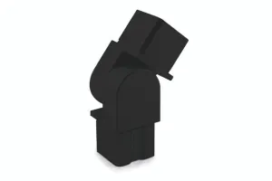 Inox Black Cube System Pivotable Connector