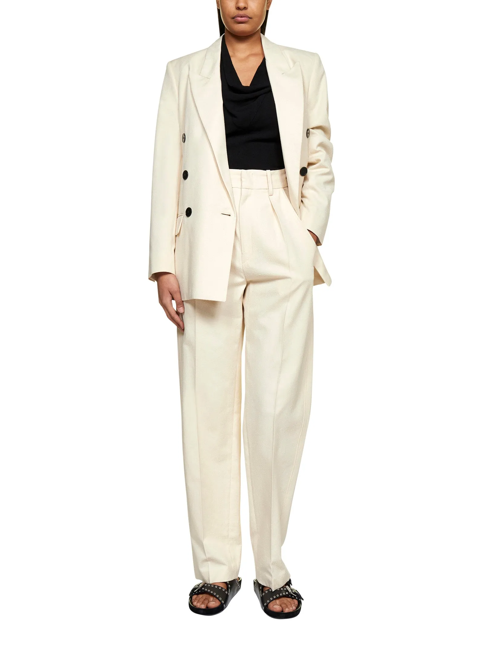 Isabel Marant Étoile Wide-Leg Tailored Trousers